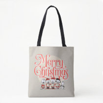 Peanuts | Merry Christmas Holiday Choir Tote Bag