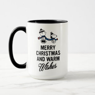 Peanuts Merry Christmas Snoopy & Charlie Brown Mug