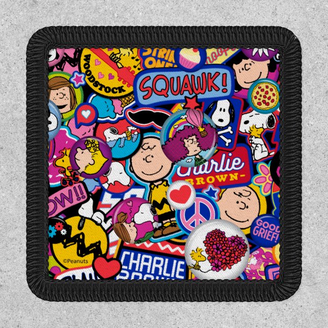 Peanuts | Mixtape Patch Pattern (Front)