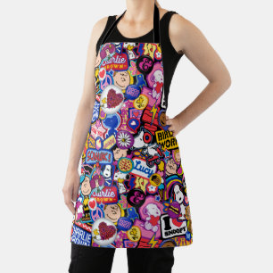 Peanuts Mixtape Patch Pattern Apron