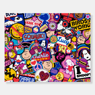 Peanuts   Mixtape Patch Pattern Foam Board