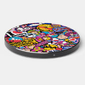Peanuts | Mixtape Patch Pattern Wireless Charger (Front 2)
