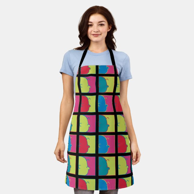 Peanuts | Modern Pop Art Charlie Brown Apron (Worn)