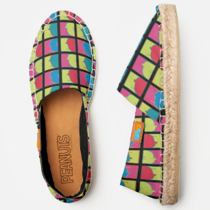Peanuts   Modern Pop Art Charlie Brown Espadrilles