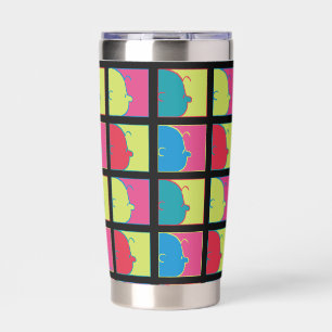 Peanuts Modern Pop Art Charlie Brown Insulated Tumbler