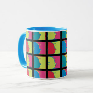 Peanuts Modern Pop Art Charlie Brown Mug