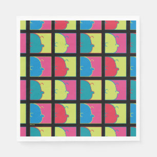 Peanuts Modern Pop Art Charlie Brown Napkins