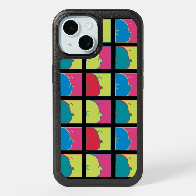 Peanuts | Modern Pop Art Charlie Brown Otterbox iPhone Case (Back)
