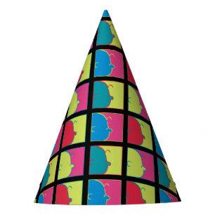 Peanuts Modern Pop Art Charlie Brown Party Hat