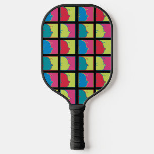 Peanuts Modern Pop Art Charlie Brown Pickleball Paddle
