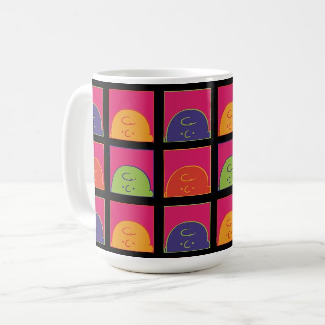 Peanuts | Modern Pop Art It's Charlie Brown Coffee Mug (Front Left)