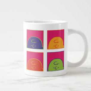 Peanuts Modern Pop Art It's Charlie Brown Giant Coffee Mug