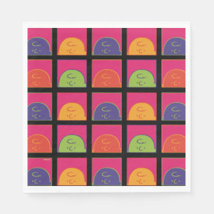 Peanuts Modern Pop Art It's Charlie Brown Napkins