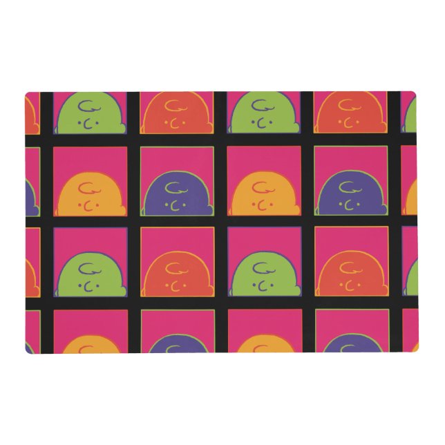 Peanuts | Modern Pop Art It's Charlie Brown Placemat (Front)