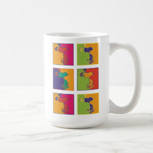Peanuts Modern Pop Art Snoopy Coffee Mug
