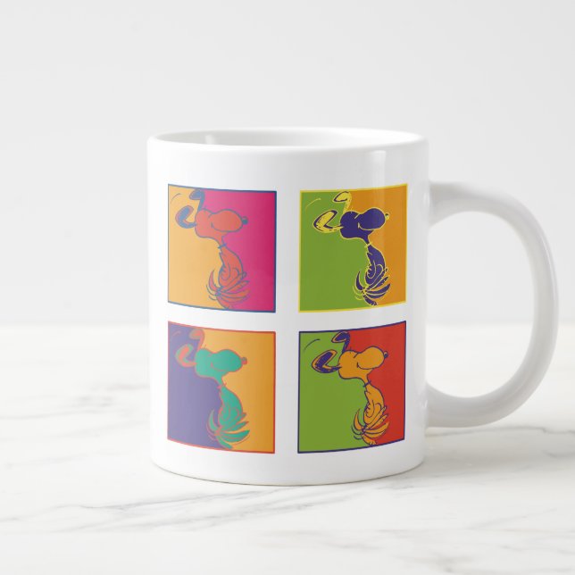 Peanuts | Modern Pop Art Snoopy Giant Coffee Mug (Right)