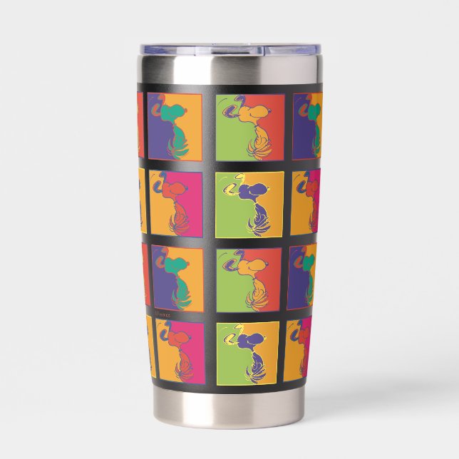 Peanuts | Modern Pop Art Snoopy Insulated Tumbler (Front)
