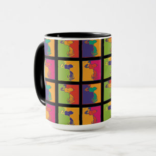 Peanuts Modern Pop Art Snoopy Mug