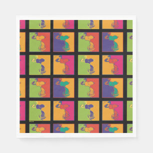 Peanuts Modern Pop Art Snoopy Napkins