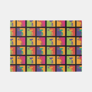 Peanuts Modern Pop Art Snoopy Rug