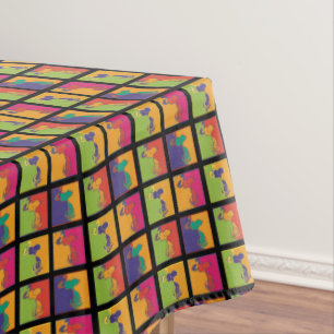 Peanuts   Modern Pop Art Snoopy Tablecloth