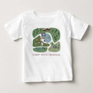 Peanuts | Nestled in the Mountains Campsite Baby T-Shirt