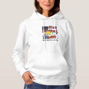 Peanuts   Patriotic Schroeder, Woodstock & Snoopy Hoodie