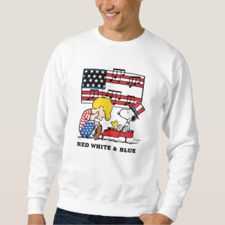 Peanuts | Patriotic Schroeder, Woodstock & Snoopy Sweatshirt