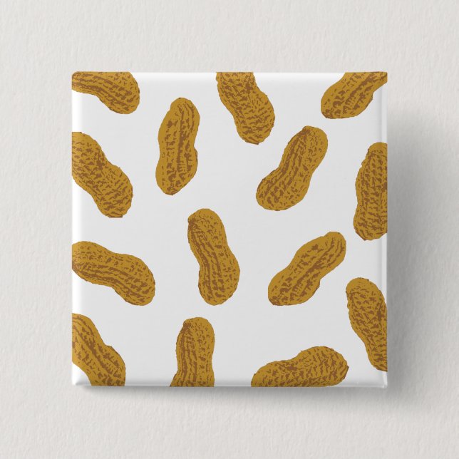 Peanuts pattern button (Front)