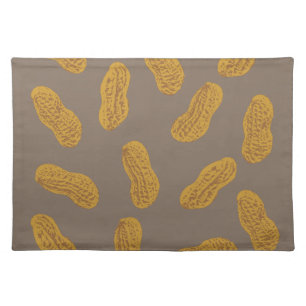 peanuts pattern cloth placemat