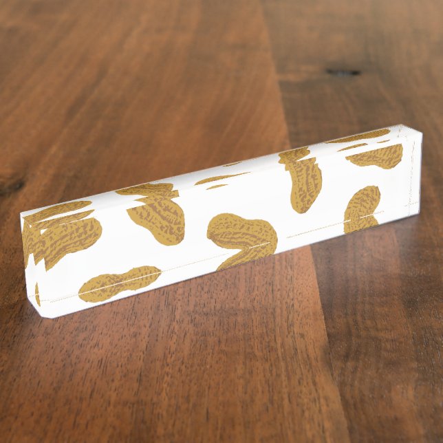 Peanuts pattern desk name plate (Side)