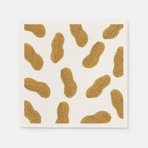 peanuts pattern paper napkins