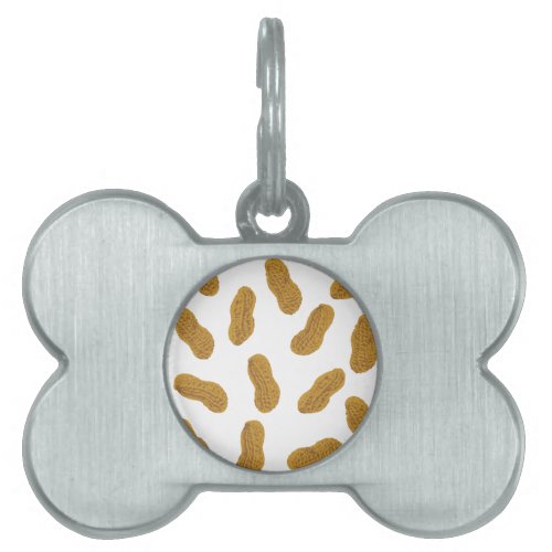 Peanuts pattern pet ID tag