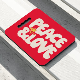 Peanuts Peace & Love Woodstock Seat Cushion