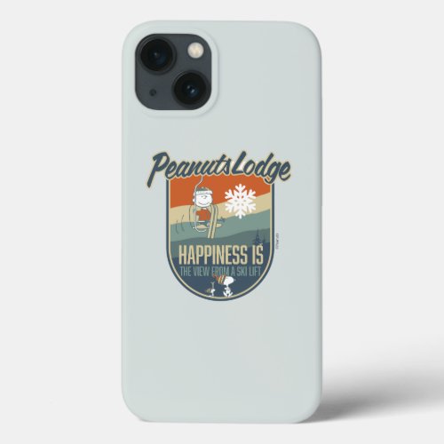 Peanuts  Peanuts Lodge  Happiness Is iPhone 13 Case