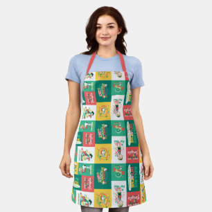 Peanuts Peppermint Dreams Holiday Pattern Apron