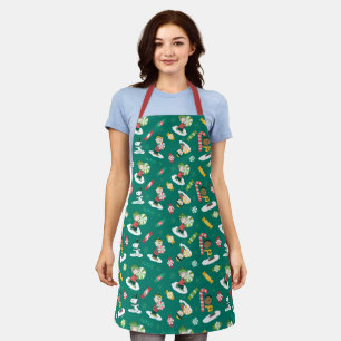 Peanuts Peppermint Dreams Holiday Pattern Apron