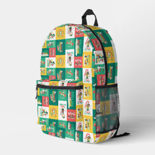 Peanuts Peppermint Dreams Holiday Pattern Printed Backpack