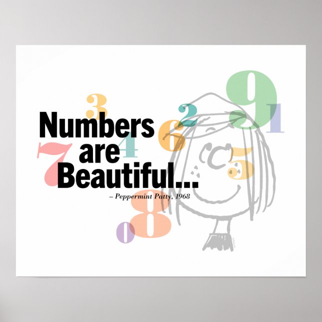 Peanuts | Peppermint Patty 1968 Poster (Front)