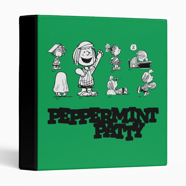 Peanuts | Peppermint Patty 3 Ring Binder (Front/Spine)