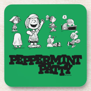 Peanuts   Peppermint Patty Beverage Coaster