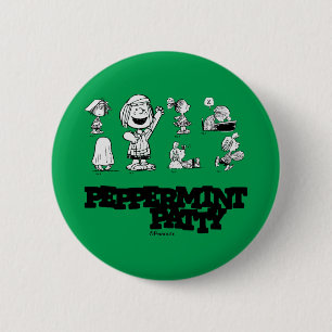 Peanuts Peppermint Patty Button