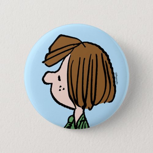 Peanuts  Peppermint Patty Button