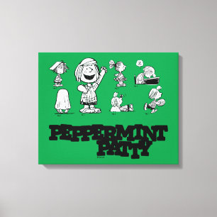 Peanuts Peppermint Patty Canvas Print