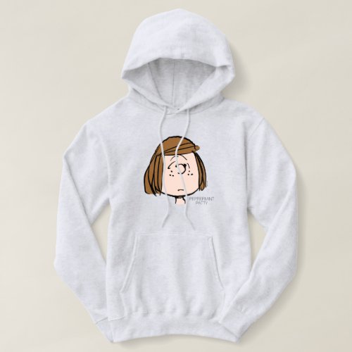 Peanuts  Peppermint Patty Confused Face Hoodie