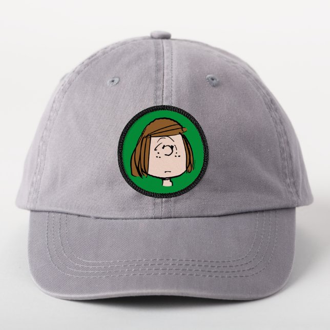 Peanuts | Peppermint Patty Confused Face Patch (On Headwear)