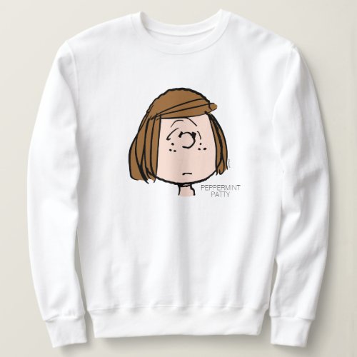 Peanuts  Peppermint Patty Confused Face Sweatshirt