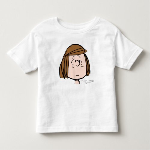 Peanuts  Peppermint Patty Confused Face Toddler T_shirt