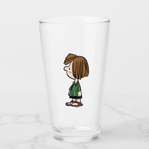 Peanuts  Peppermint Patty Glass