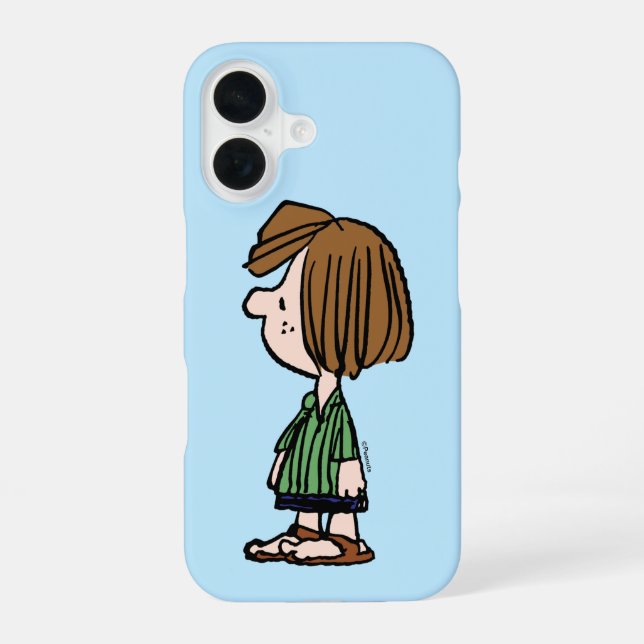 Peanuts | Peppermint Patty Iphone Case (Back)